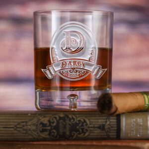 Hausfasler Custom Crystal Bourbon Whiskey Rocks Glasses
